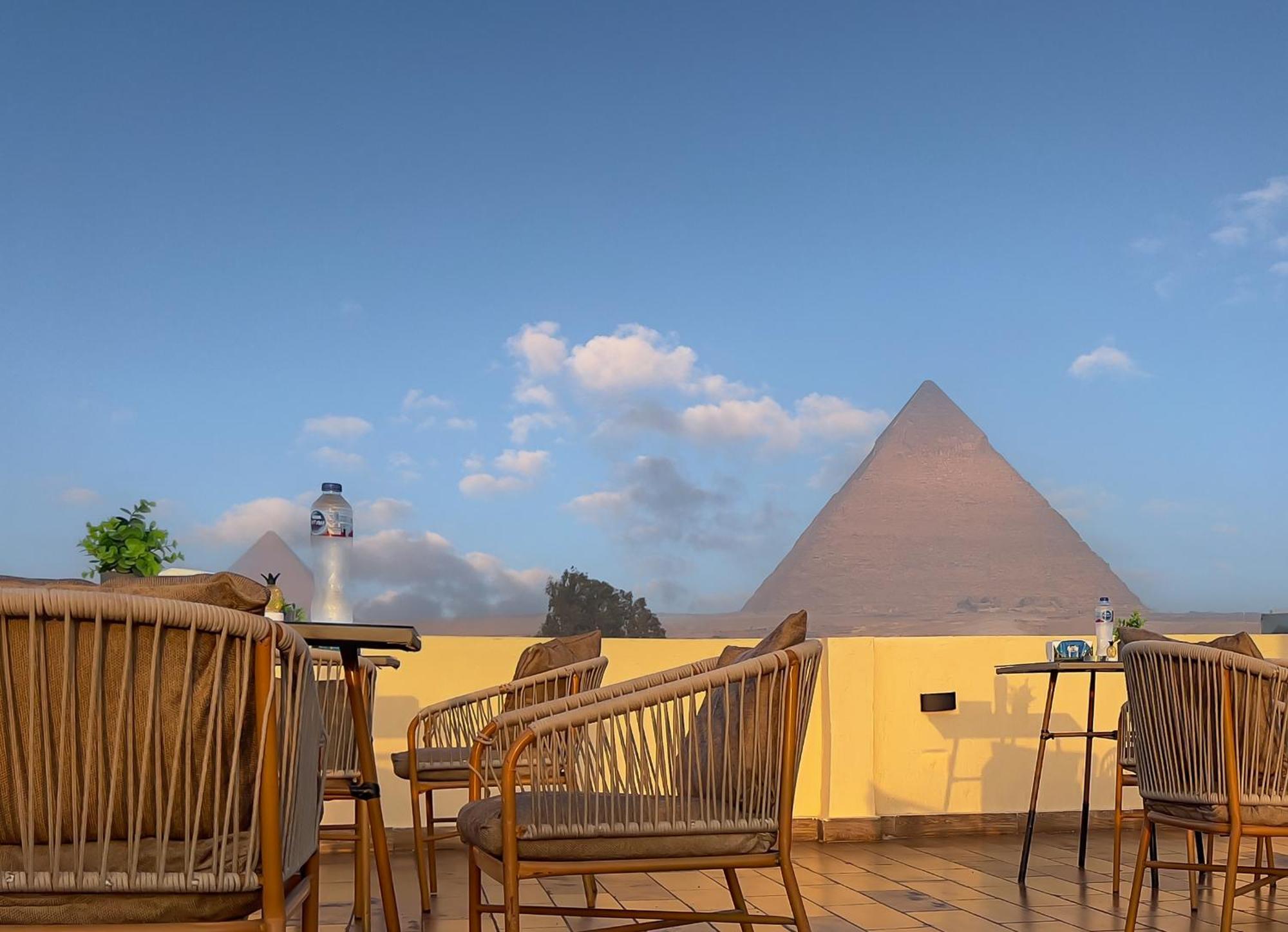 Pyramids Vista Inn Kafret el-Gabal Eksteriør bilde