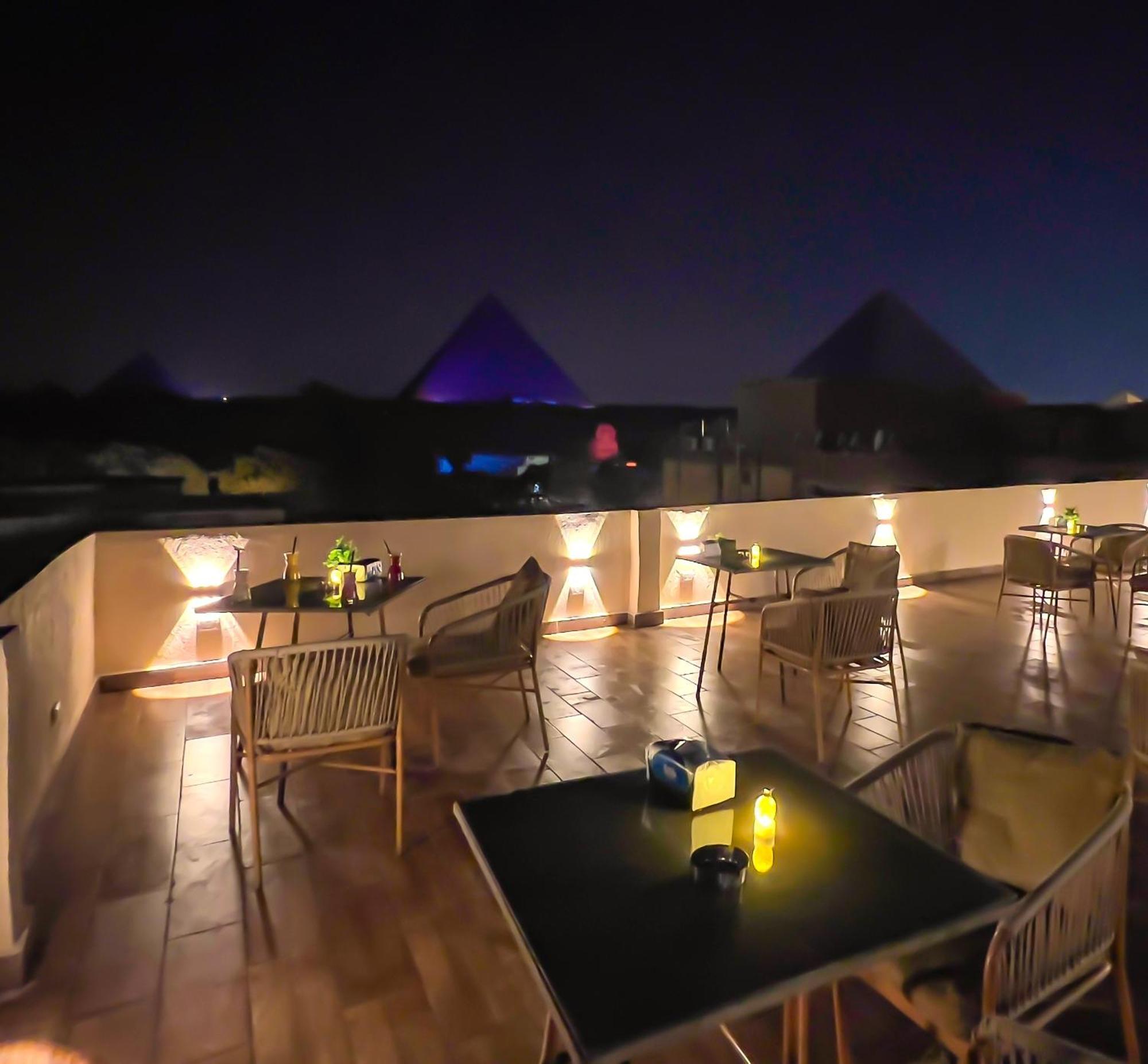 Pyramids Vista Inn Kafret el-Gabal Eksteriør bilde