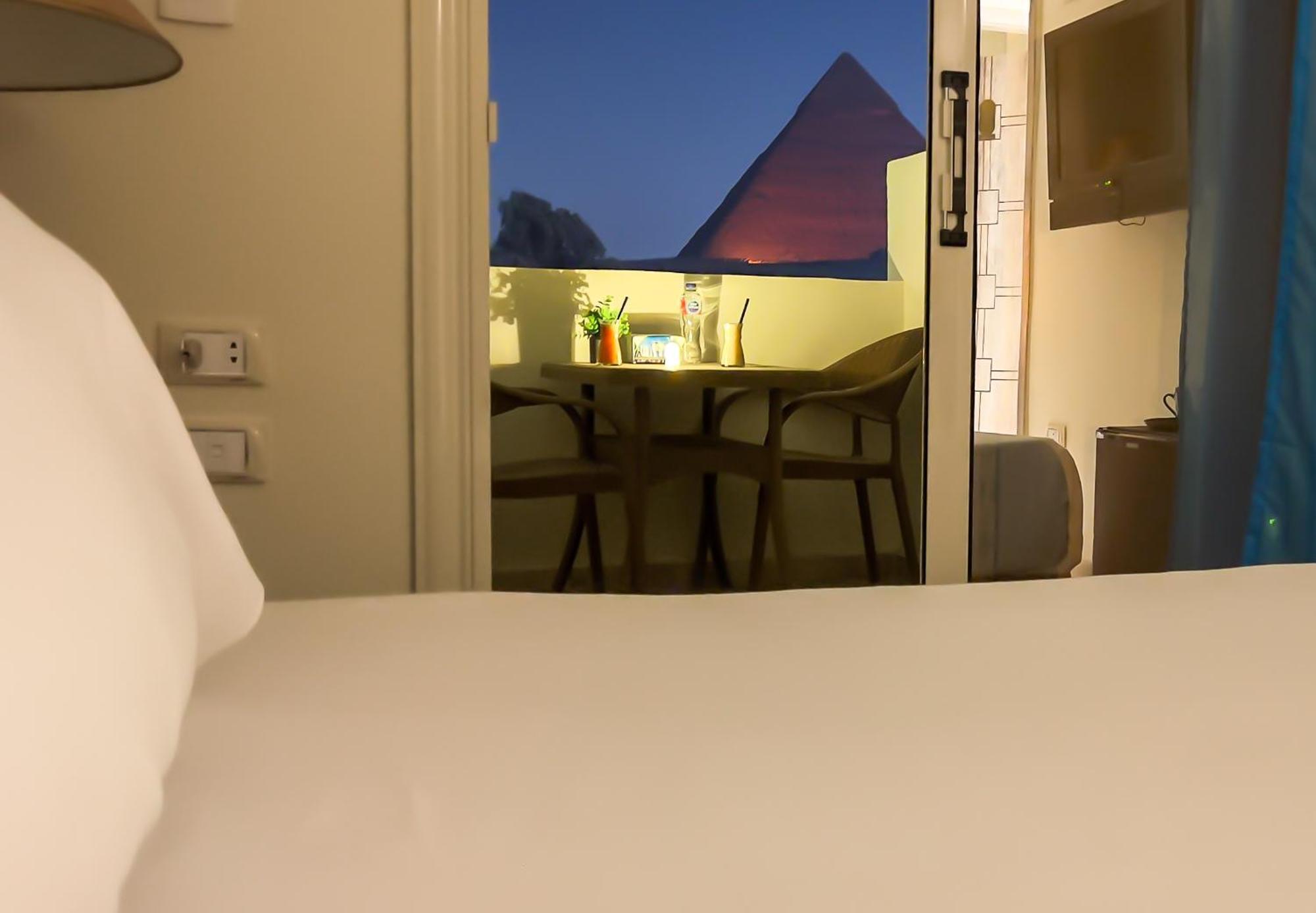 Pyramids Vista Inn Kafret el-Gabal Eksteriør bilde