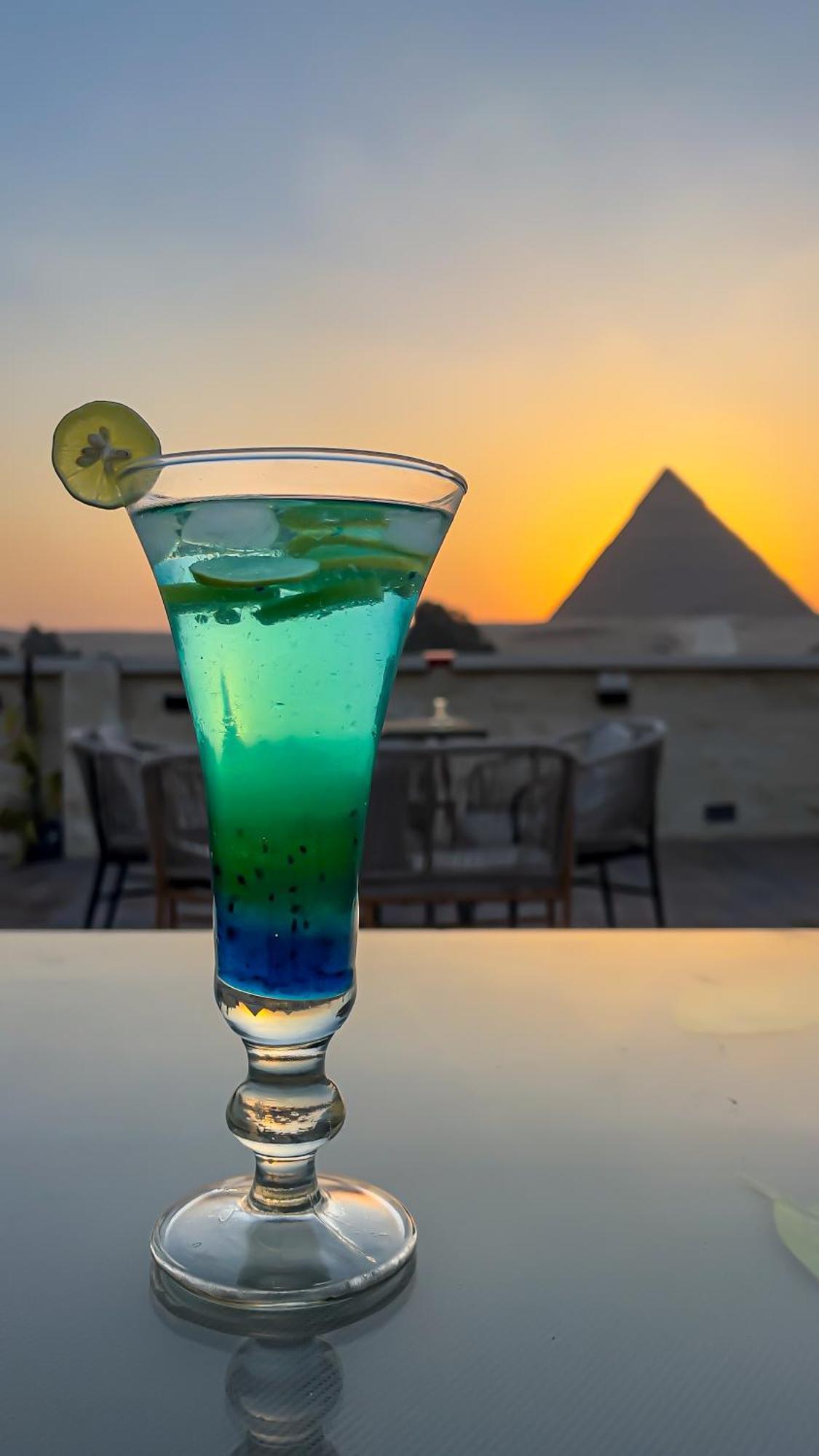 Pyramids Vista Inn Kafret el-Gabal Eksteriør bilde