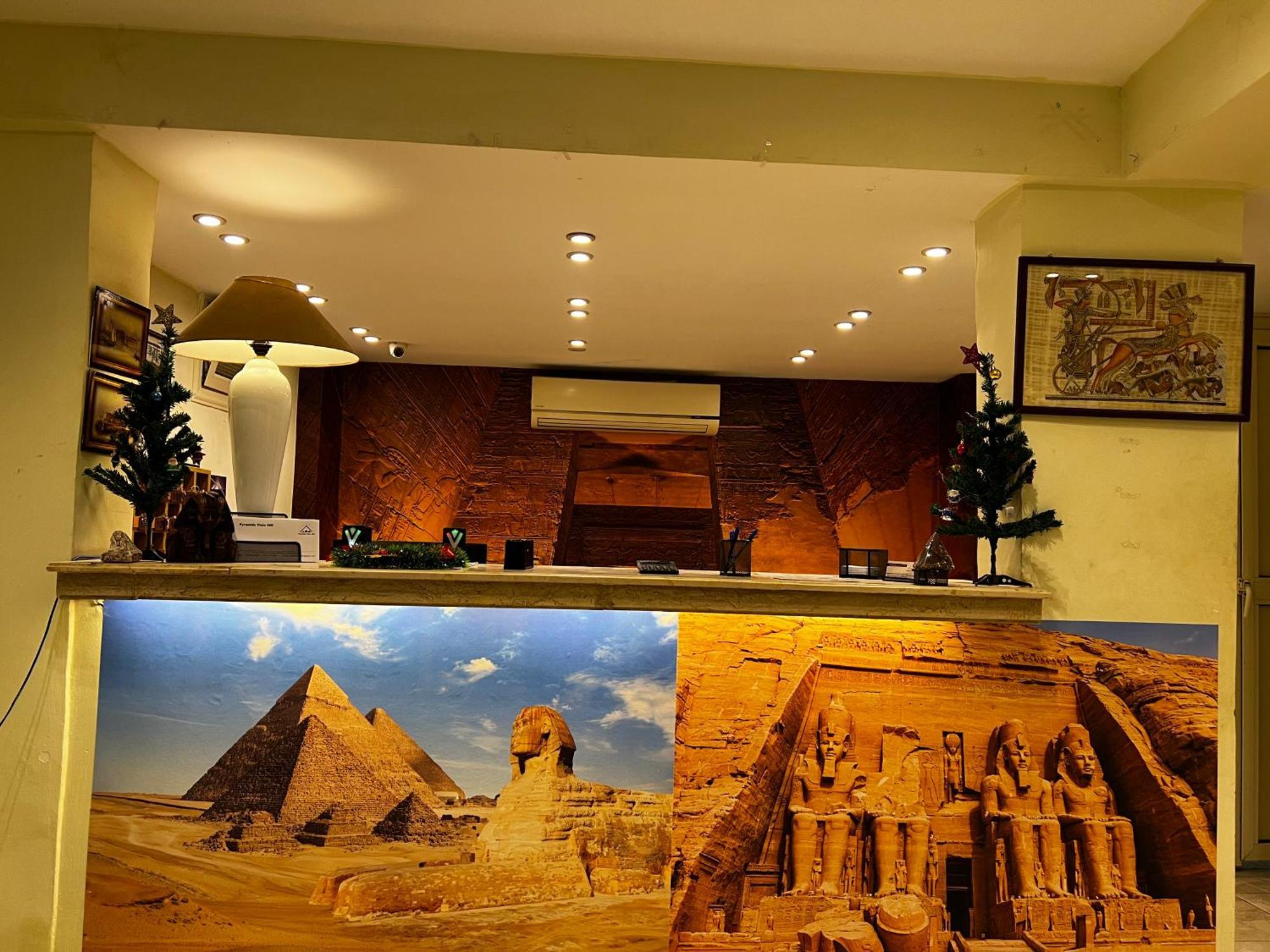 Pyramids Vista Inn Kafret el-Gabal Eksteriør bilde